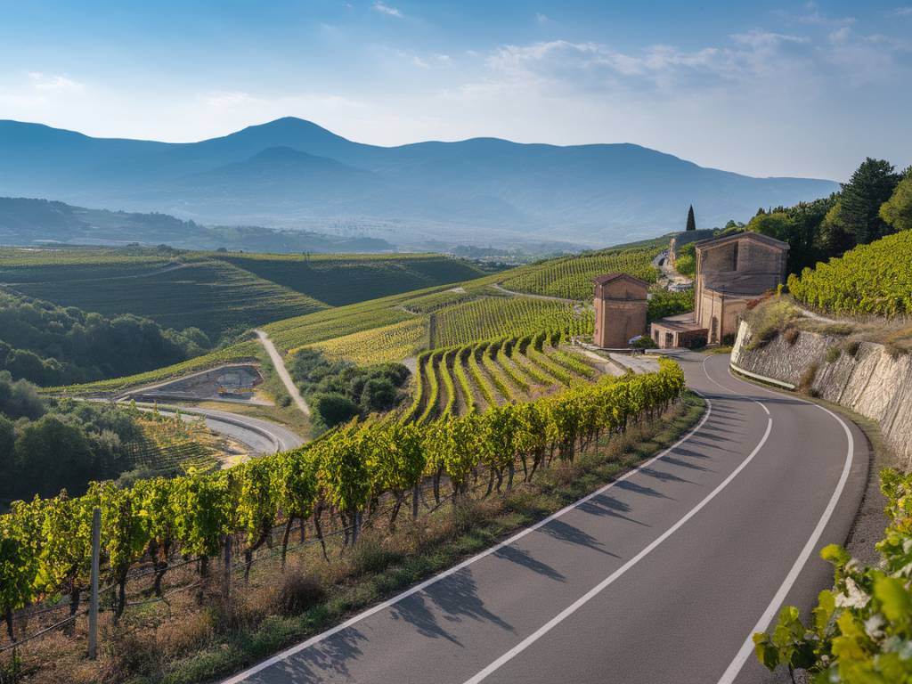 road trip à travers les vignobles d'ardèche et drôme